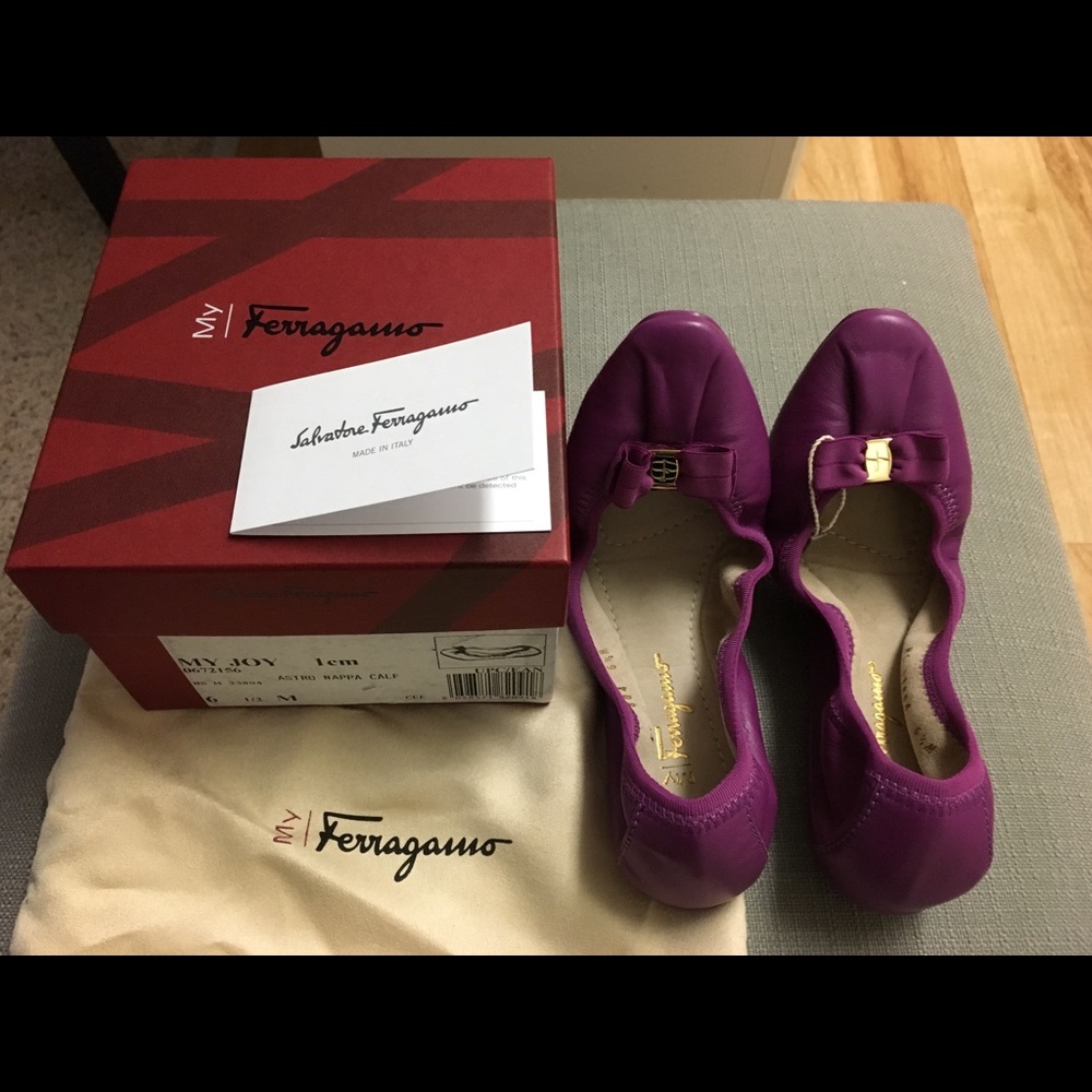 Salvatore Ferragamo My Joy Ballerina Flats